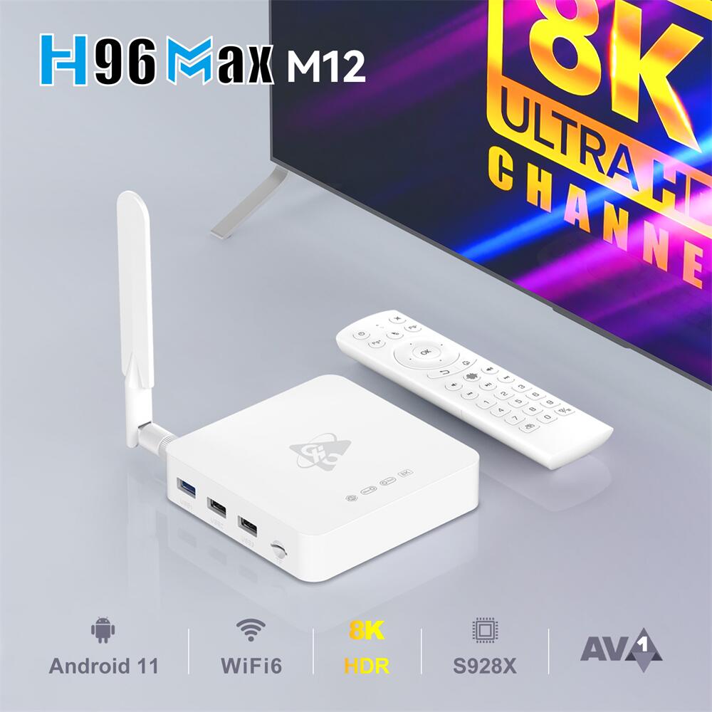 H96 MAX M12 Amlogic S928X IPTV box: Transform Your TV Time