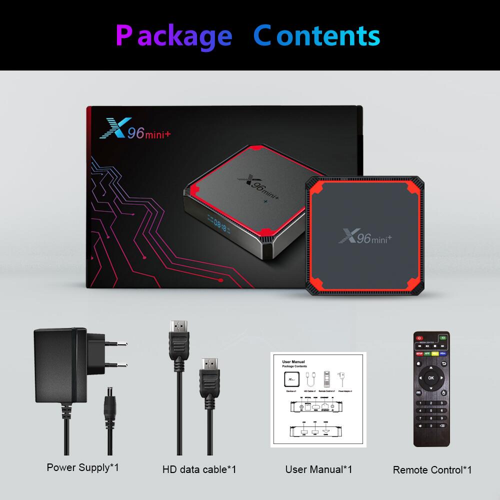 Maximize Your Fun with X96mini+ Amlogic S905W4 ott tv box