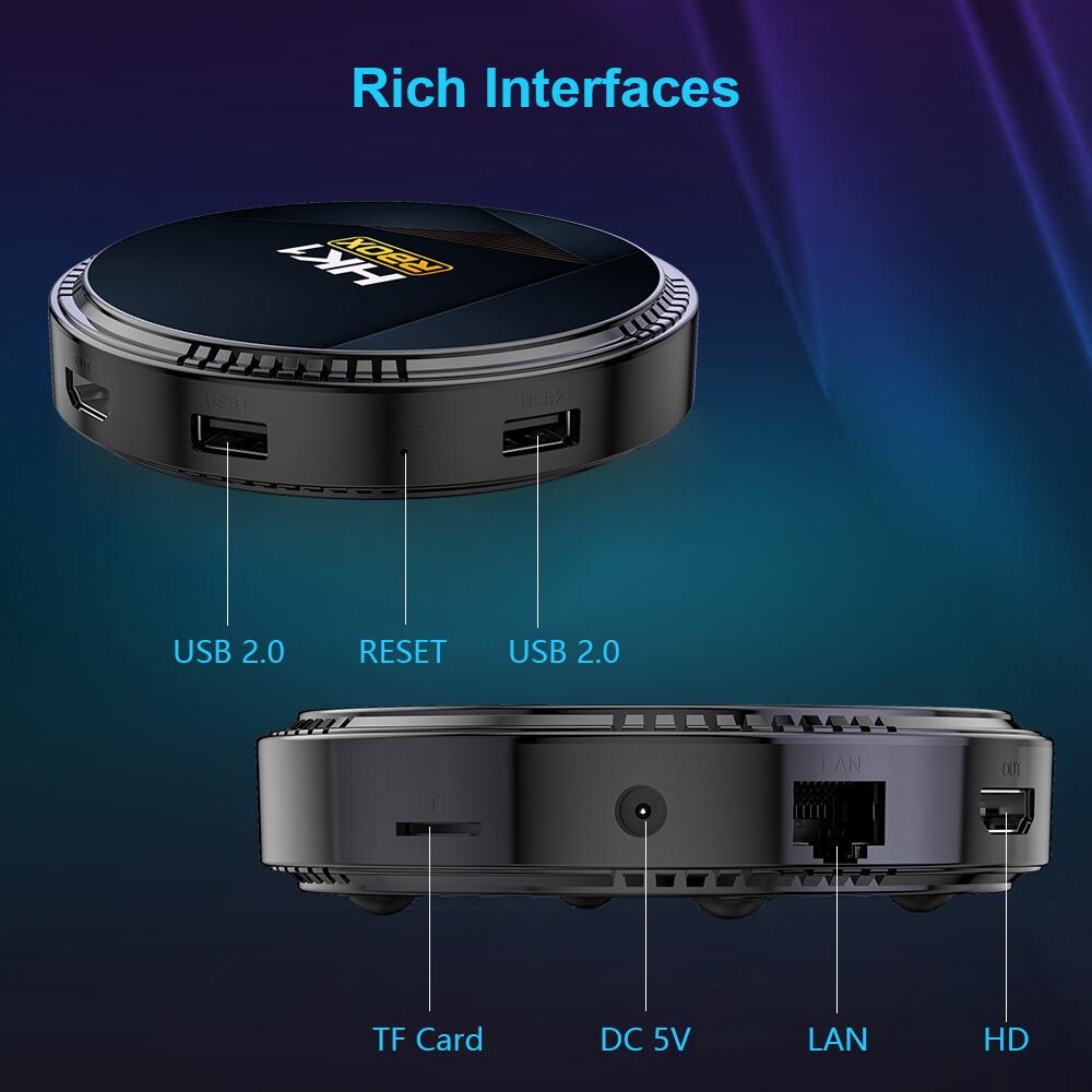 HK1 RBOX H8 Allwinner H618 ott tv box: The OEM Entertainment Innovation