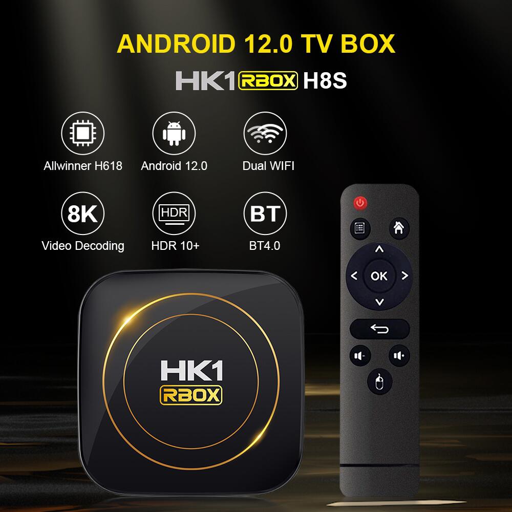 HK1 RBOX H8S Allwinner H618 streaming player: The China Manufacturer Entertainment Masterpiece