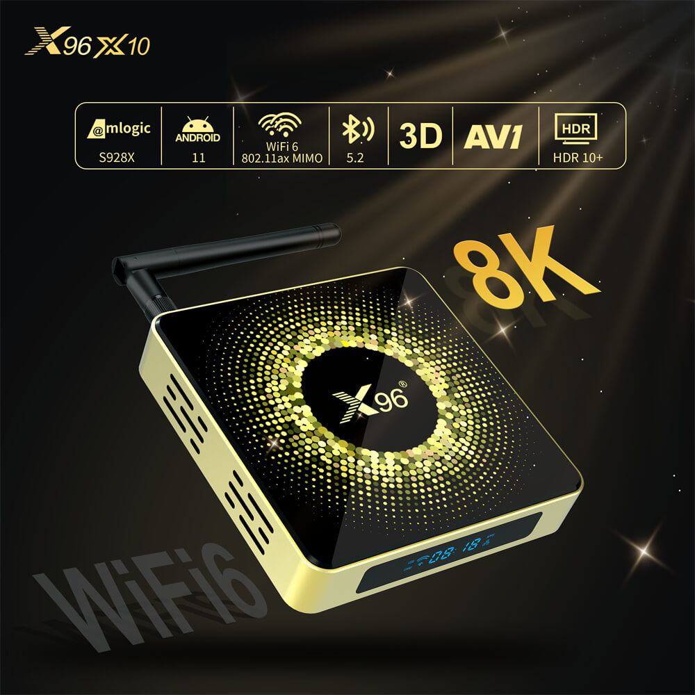 X96 X10 Amlogic S928X streaming player: Customized Entertainment Wonders