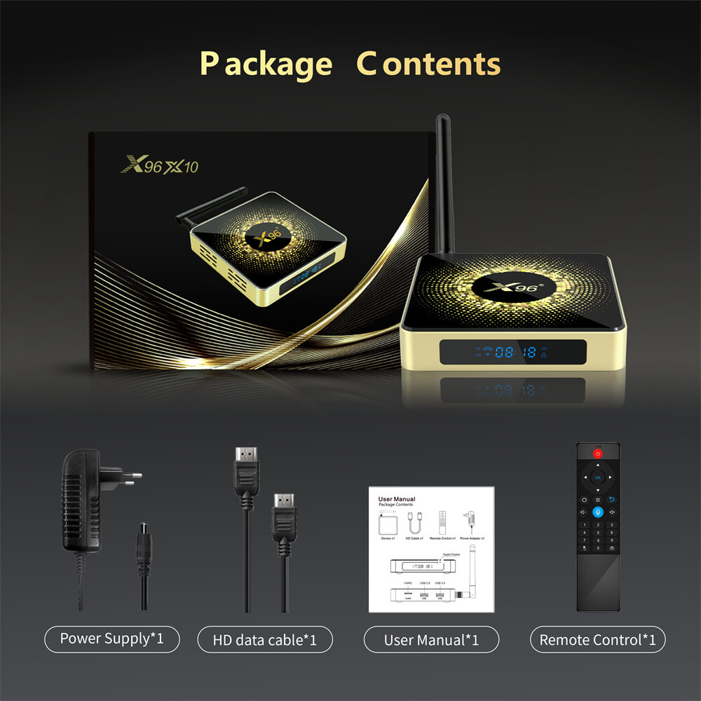 X96 X10 Amlogic S928X streaming player: Customized Entertainment Wonders