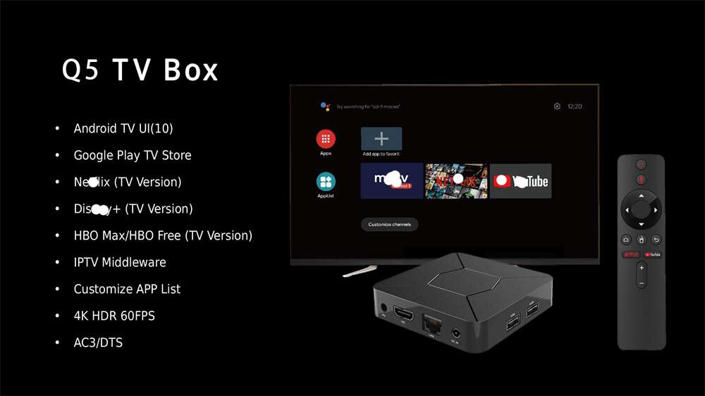 ODM Q5 Allwinner H313 ott tv box: Leading the Entertainment Revolution