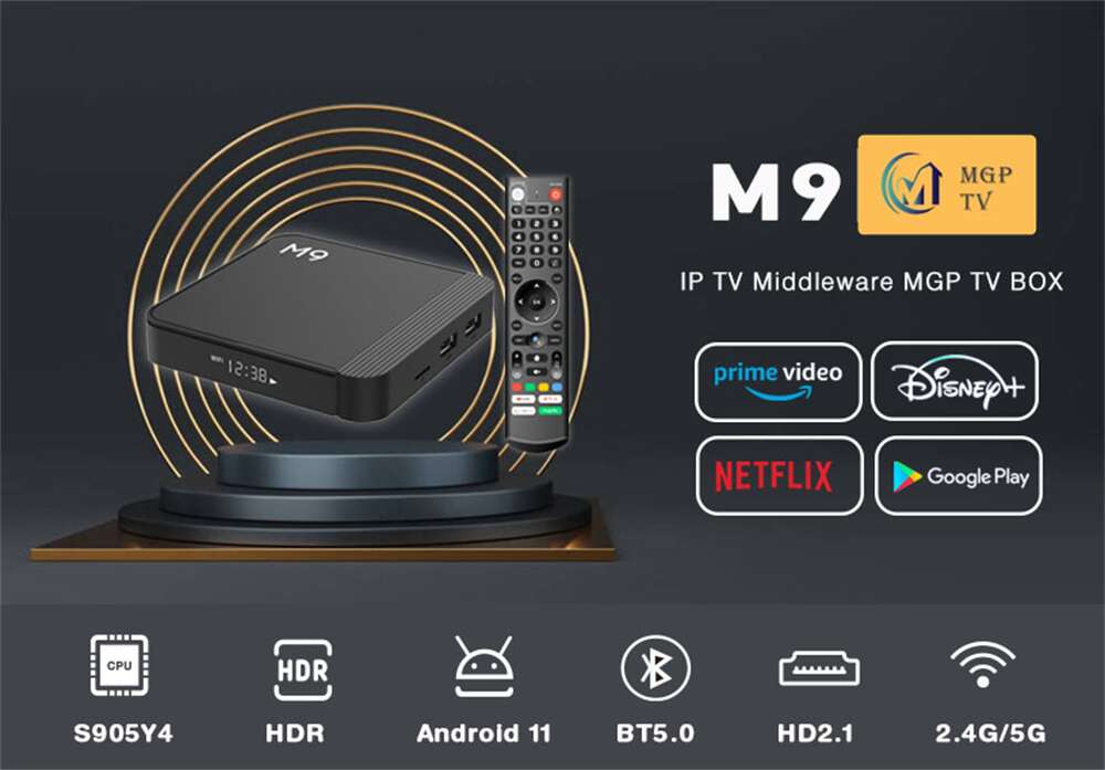 OEM M9 IPTV Boxes: from China manufacturer