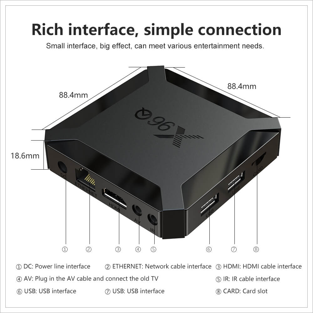 X96Q Allwinner H313 android tv box: Unlock Your Entertainment Potential