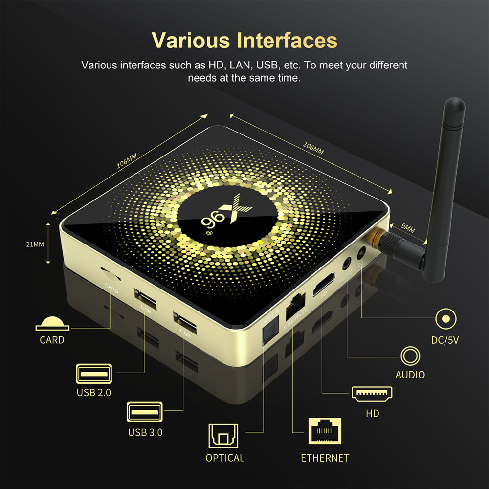 Customized X96 X10 Amlogic S928X streaming player:Unlock the Extraordinary for Your Brand