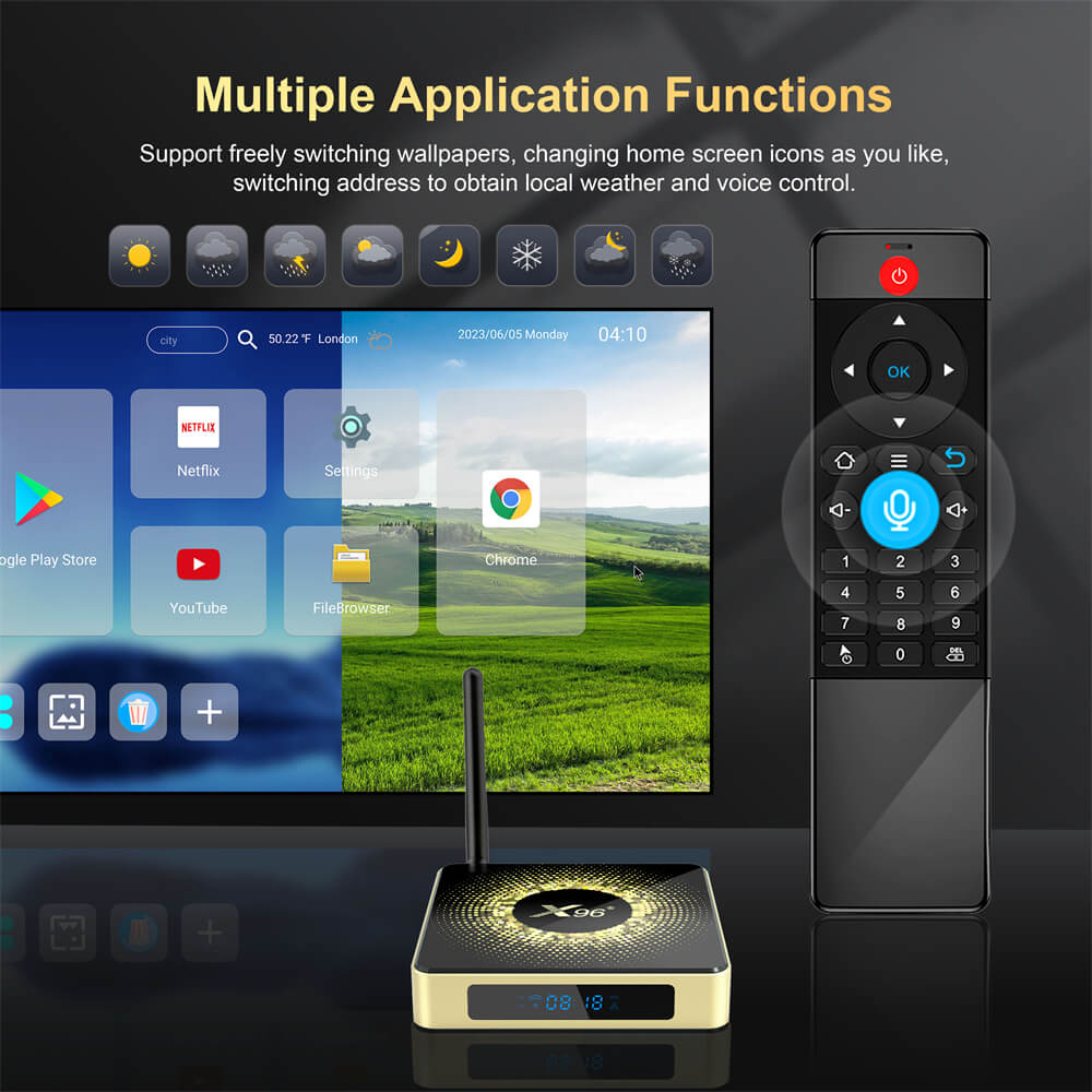 Customized X96 X10 Amlogic S928X streaming player:Unlock the Extraordinary for Your Brand